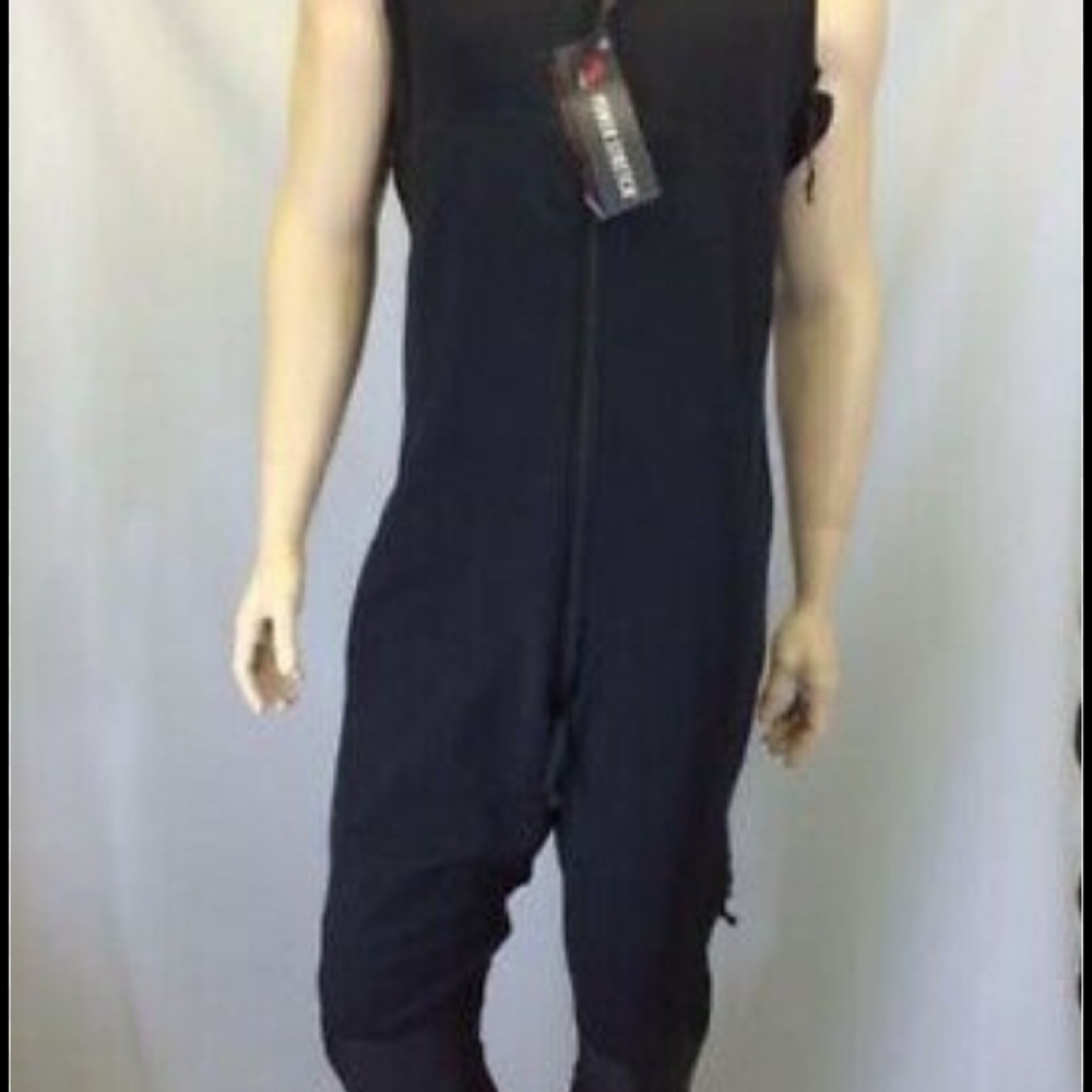 Black Sleeveless Jumpsuit